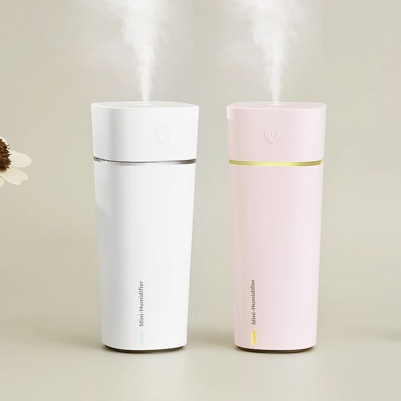 2020 NEW  Air  Misting humidifier  LED lamp usb fan home 240ml Portable mini air humidifier
