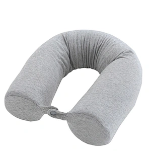 Memory cotton twist pillow bend bone u-shaped multi-functional pillow universal cylindrical neck pillow