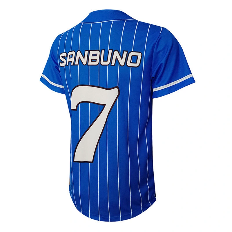 Custom design baseball team uniform 100% polyester quick-dry baseball jersey