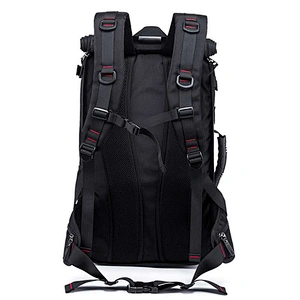 Outdoor waterproof multi-functional fishing tackle backpack 35L durable storage backpack with waist belt