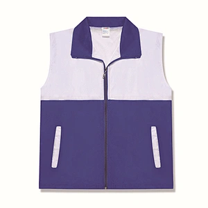 Wholesale Custom Colorful  Work Volunteer Activity Vests Adult Breathable Zipper Uniform Workwear Vests