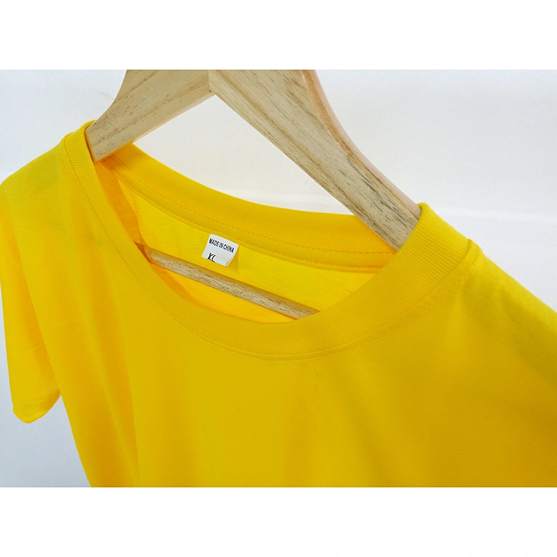 High quality printing 100% cotton t-shirt sublimation t shirt Custom logo advertising promotion t shirt