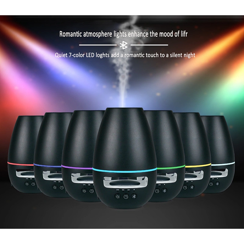 Auto Shut-off 120ml 7 Color LED Mute Design Wireless Mobile Remote Aromatherapy Diffuser Essential Oil Air  Humidifier