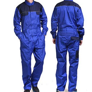 Long sleeve reflective jumpsuit customized labor insurance auto repair jumpsuit shipyard workers' uniforms