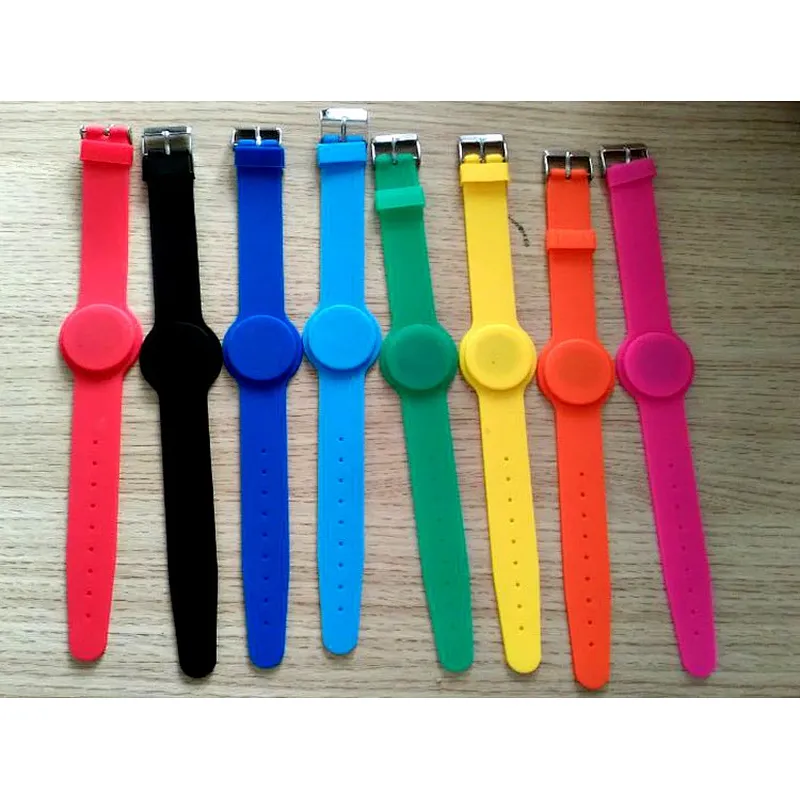 Waterproof Silicone Custom logo Fashion bracelet rubber rfid silicone wristbands advertising promotion wristband