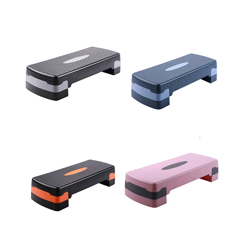 2020 Hot Selling Adjustable Aerobic Step Fitness Board Exercise Stepper Yoga Platform  Gym Equipment Bench Lift Buttock Platform