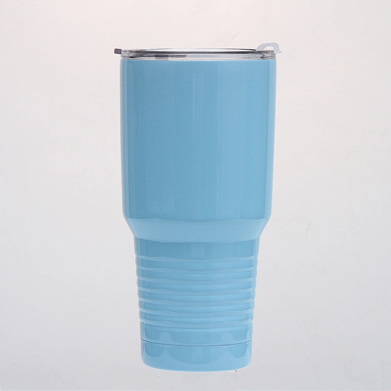 Customizable Spray Painting Double Wall Stainless Steel Coffee Cup business promotional gift