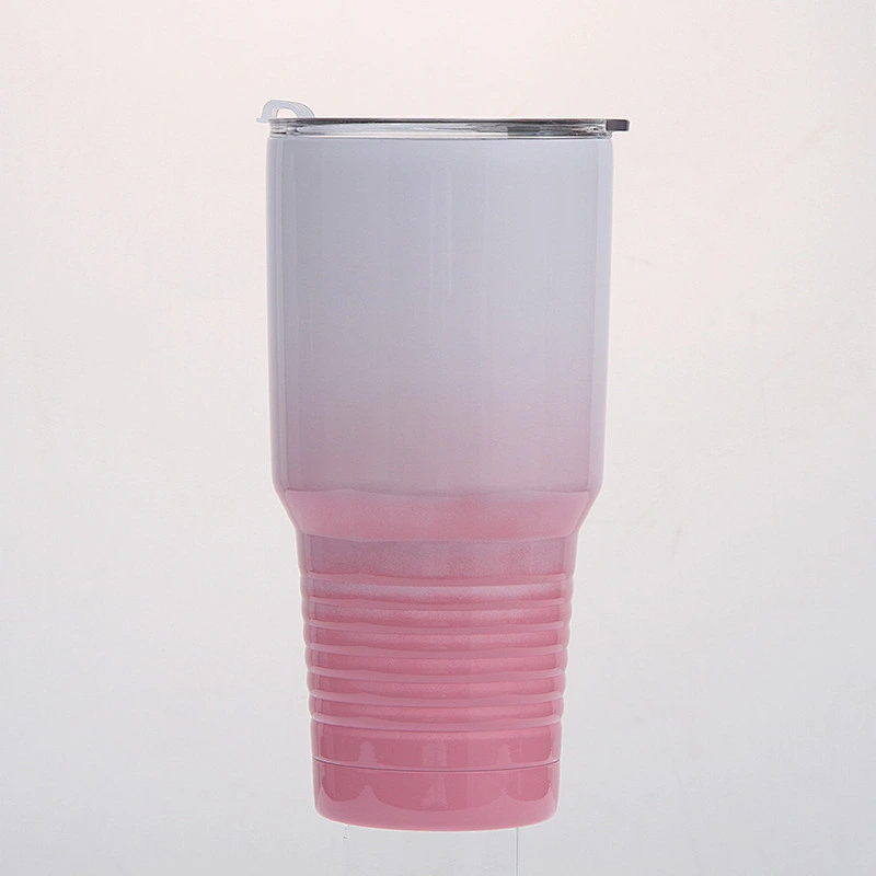 Customizable Spray Painting Double Wall Stainless Steel Coffee Cup business promotional gift