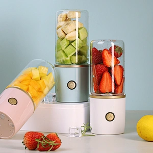 Mini portable fresh fruit juicer  blender usb handheld rechargeable juicer bottle