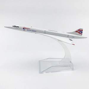 High quality custom logo Promotional Gifts airplane model  Hot Sale Personalized Handmade 16cm  metal airplane model