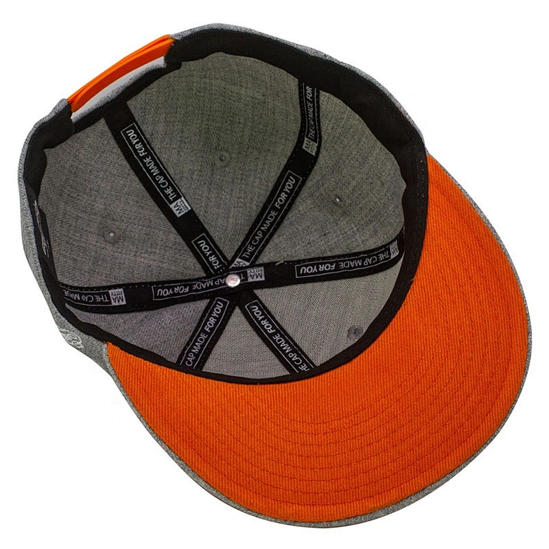 Corporate&event Promotional items  custom logo 100% cotton 6 panel structured sport snapback hats  metal buckle  baseball caps