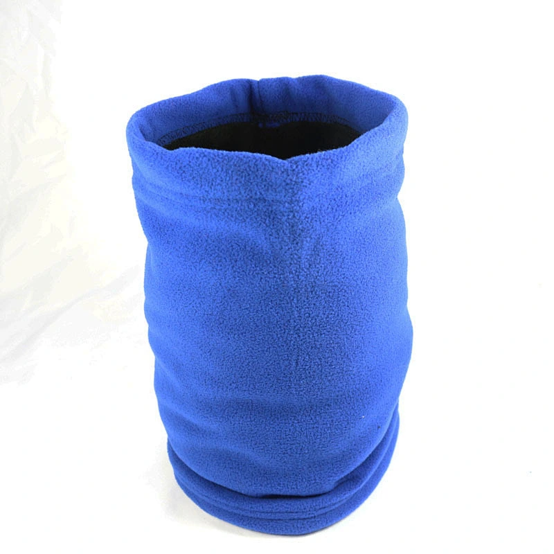 Custom logo adjustable ear loop winter tube scarf double layer warmer ski  face cover Neck Gaiter unisex tube scarf