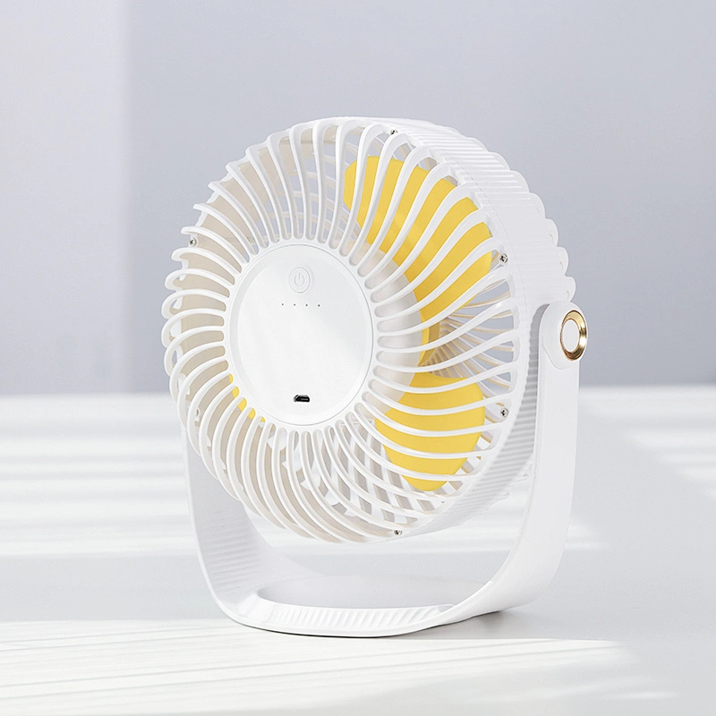 2020 hot sale Wireless portable mini fan USB  Desk rechargeable  360 degree free rotation use home office mini fan