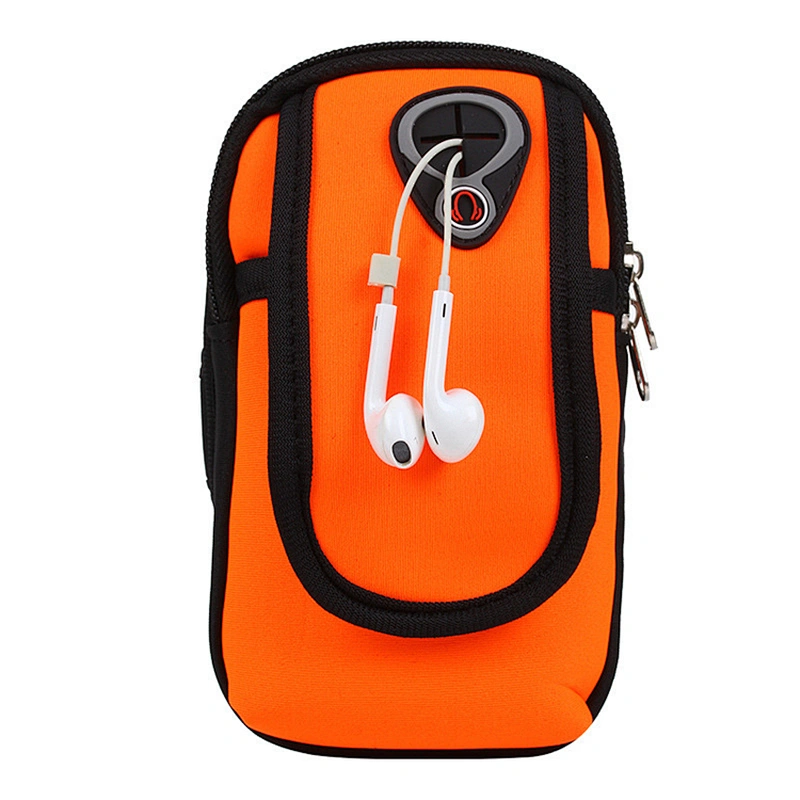 New outdoor mobile phone arm bag Anti-slip breathable armband multi-functional arm bag for running for men and women
