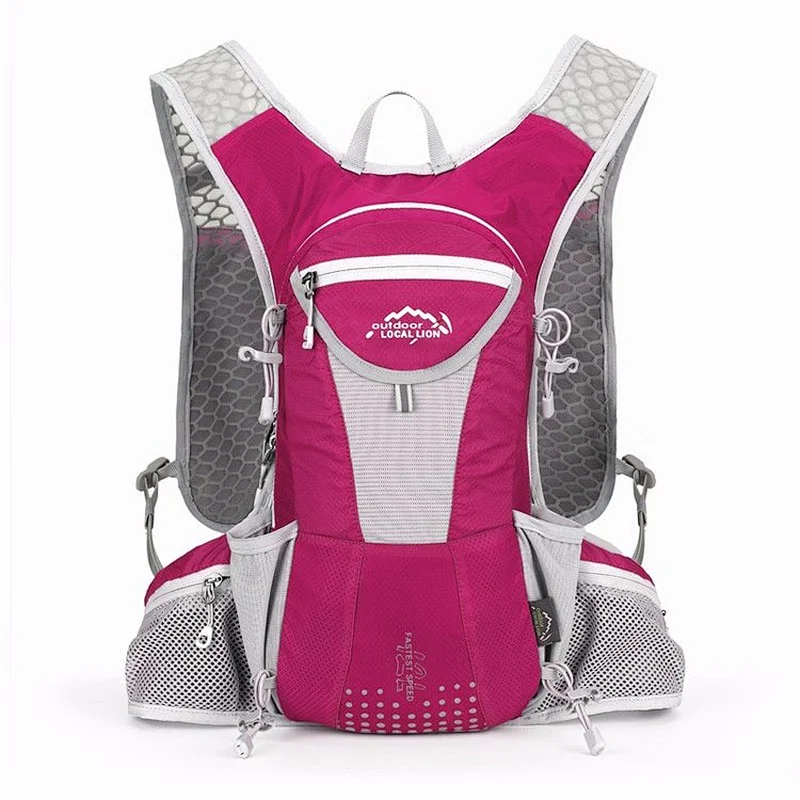 Multi function running pack Light weight hydration packs vest Outdoor backpack waterproof