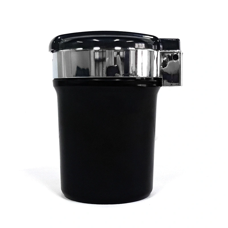 Custom Promotional activities gift Car high-grade ashtray with LED light ashtray metal stainless steel ashtray