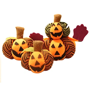 Halloween Decorations Stuffed Felt Pumpkin Toys For Bar Home Party Dance Venue Props Children's stage play Doll gifts