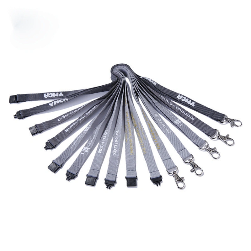 Wholesale promotional gifts Custom ID Badge Key Holder chain printed neck lanyard