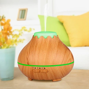 aroma diffuser wood grain ultrasonic aromatherapy aroma diffuser 7 Color Led Essential Oil Diffuser air humidifier