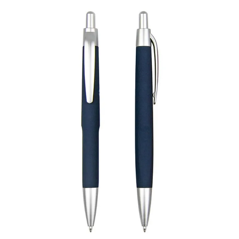 Customized screen silk printed logo for free promotion gifts idea  advertising Plastic press ballpoint pen