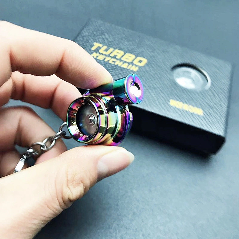 Hot sell creative Advertising Campaign Gifts Turbocharger Keychains custom logo holiday promotion personalization keychain