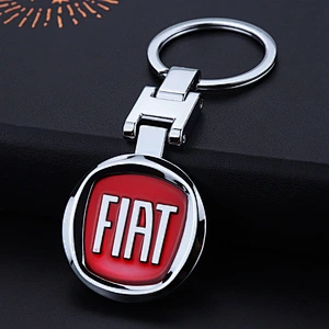 Creative Luxury Custom Blank Metal Keychains Promotional Gifts  Various  Brand Car Logo Ring Holder Key Chain