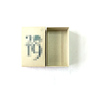 Popular custom Design Logo Printed iridescent paper Heaven and earth cover promotion Gift Box