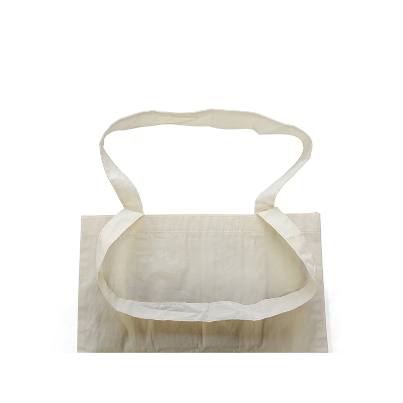 High quality Promotional Advertising Custom Printed Logo Recycle Organic Cotton Canvas Tote Shopping Bag