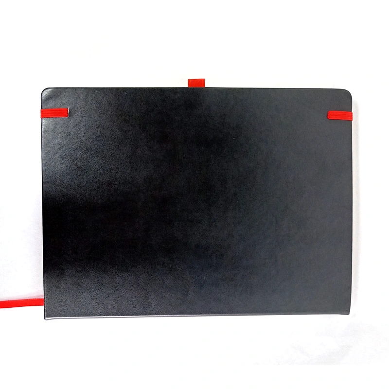 Hotsale custom promotional  Premium Quality free design  printed A3 hardcover pu leather notebook