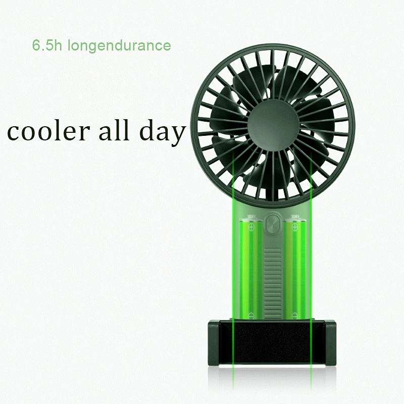 custom logo Handheld fanadjust  Phone portable 2000mAh Electric USB Personal Cooling home office Outdoor Travel mini Fan