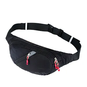 Multi functional outdoor mobile phone bag men's and women's casual sports chest bag diagonal large running fashion Fanny bag