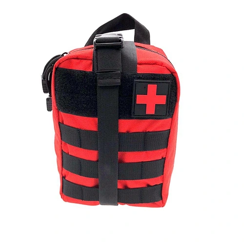 Promotional gift outdoor emergency  mountaineering rescue army police  wild survival kits camping tool bag