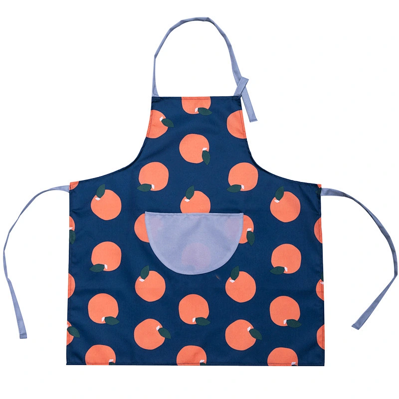 High Quality custom Adjustable Kitchen Sleeveless Apron Anti-fouling and Oil-proof promotion Household Cooking Apron