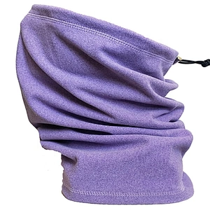 Hot sell custom brand polar fleece winter adjustable warmer tube scarf unisex snow ski scarf bandana