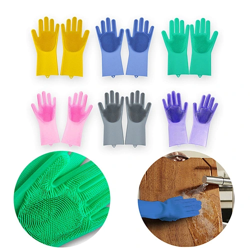 Food tableware Kitchenware Multi-use Promotional gifts eco-friendly silicone rubber gloves