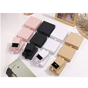 Custom Logo Paper Gift jewelry packaging box women gift sets artificial gift box  promotion paper fashion box