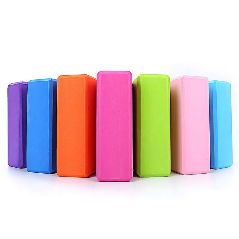 Competitive Price  Hot Sales Custom promotion gift hihg  quality eva yoga block design eco friendly yoga block
