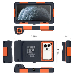 Hot sale custom logo High-strength waterproof standard waterproof swimming phone shell
