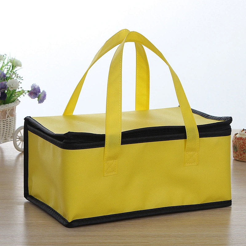 Non-woven insulation bag customized LOGO company publicity portable ice bag food and cake delivery insulation bag