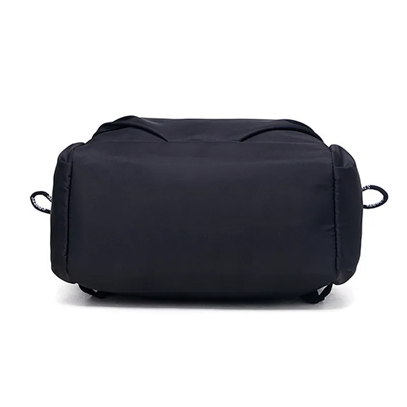 Waterproof black backpacks for men multi-function outdoor travel bags for leisure college students backpack with internal layer