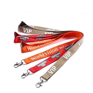 Wholesale promotional gifts Custom ID Badge Key Holder chain printed neck lanyard