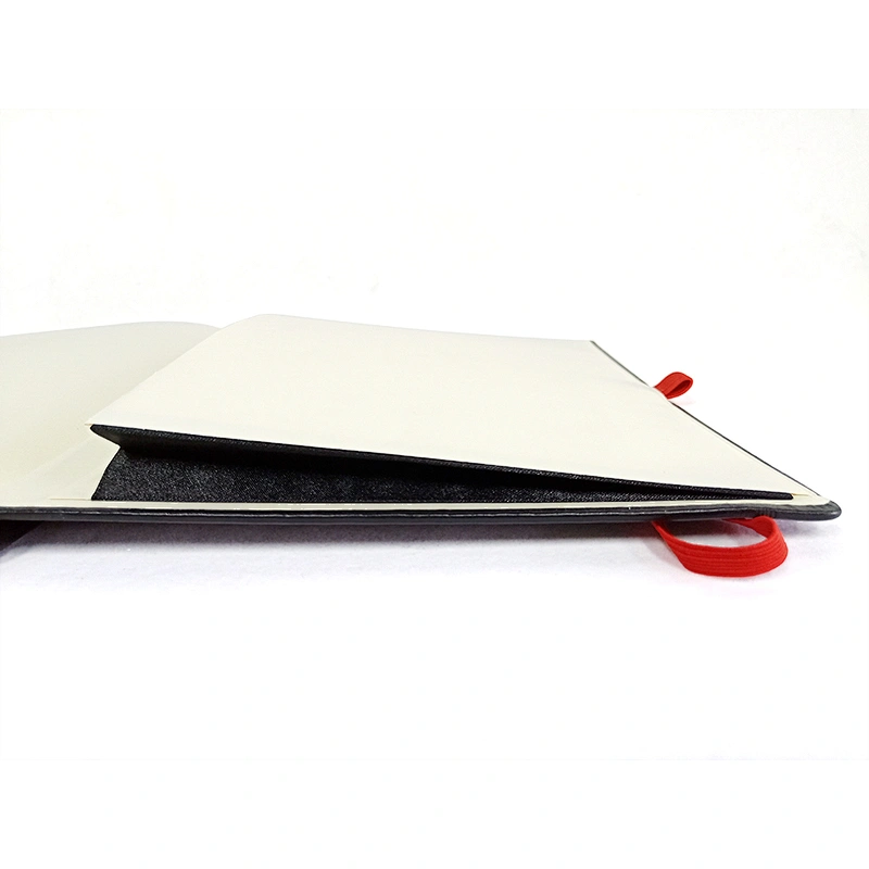 Hotsale custom promotional  Premium Quality free design  printed A3 hardcover pu leather notebook
