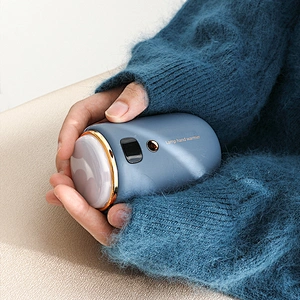 Hot Selling Custom OEM brand Multifunctional USB Rechargeable Heater Power Bank Projection Lamp Hand Warmer