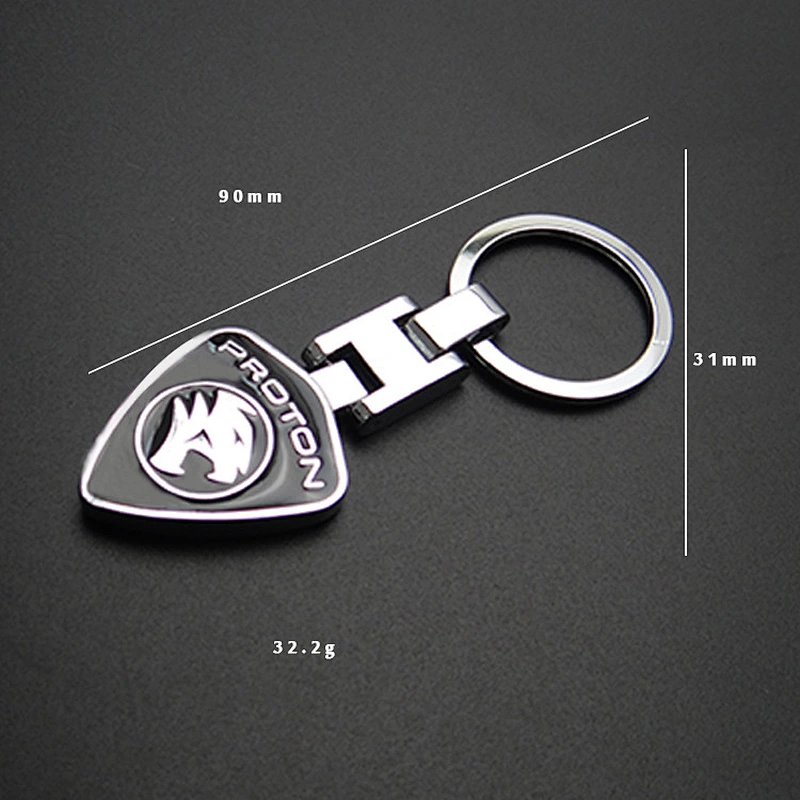 Creative Luxury Custom Blank Metal Keychains Promotional Gifts  Various  Brand Car Logo Ring Holder Key Chain