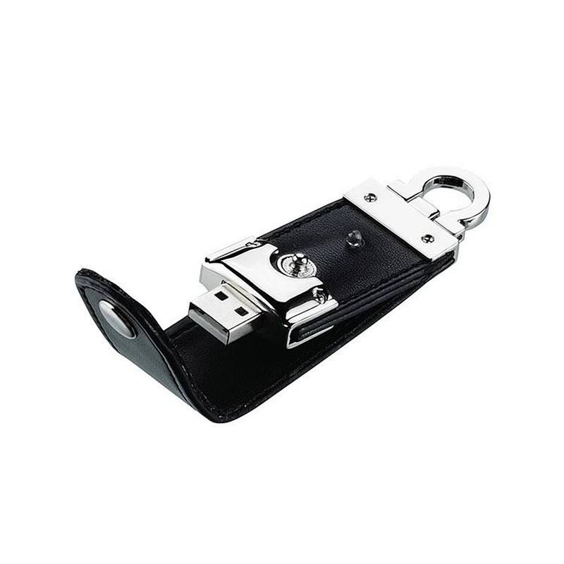 Hot Sale Creative PROMOTION  Gift Keychain Leather Usb 2.0 Flash Drive 4G 8G 16G 32G 64 GCUSTOM LOGO USB Stick  Drive