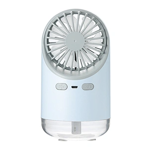 Wholesale price electric desktop misting spray portable mini fan rechargeable usb