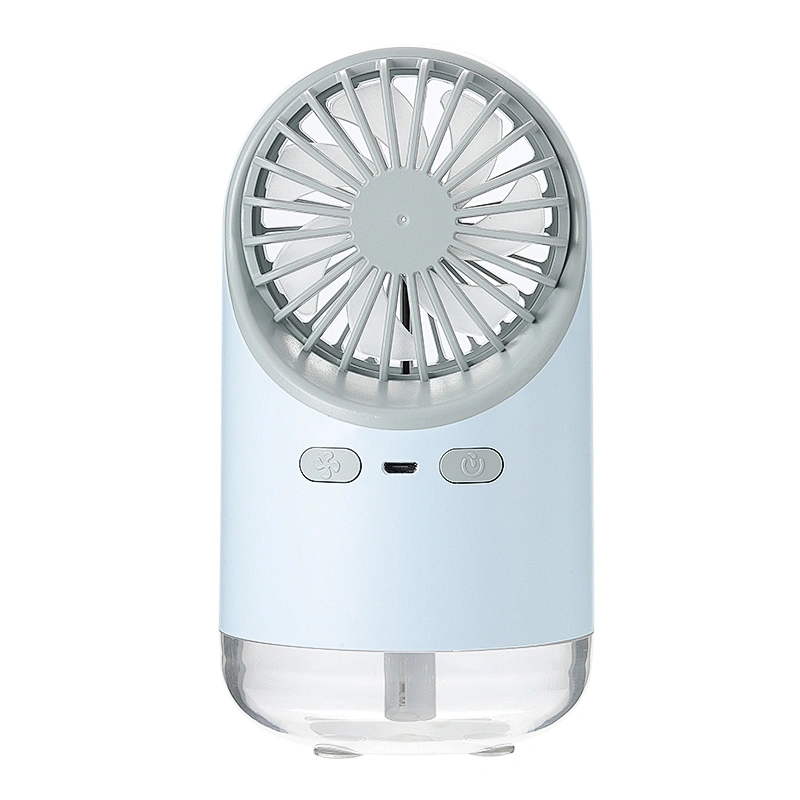 Wholesale price electric desktop misting spray portable mini fan rechargeable usb