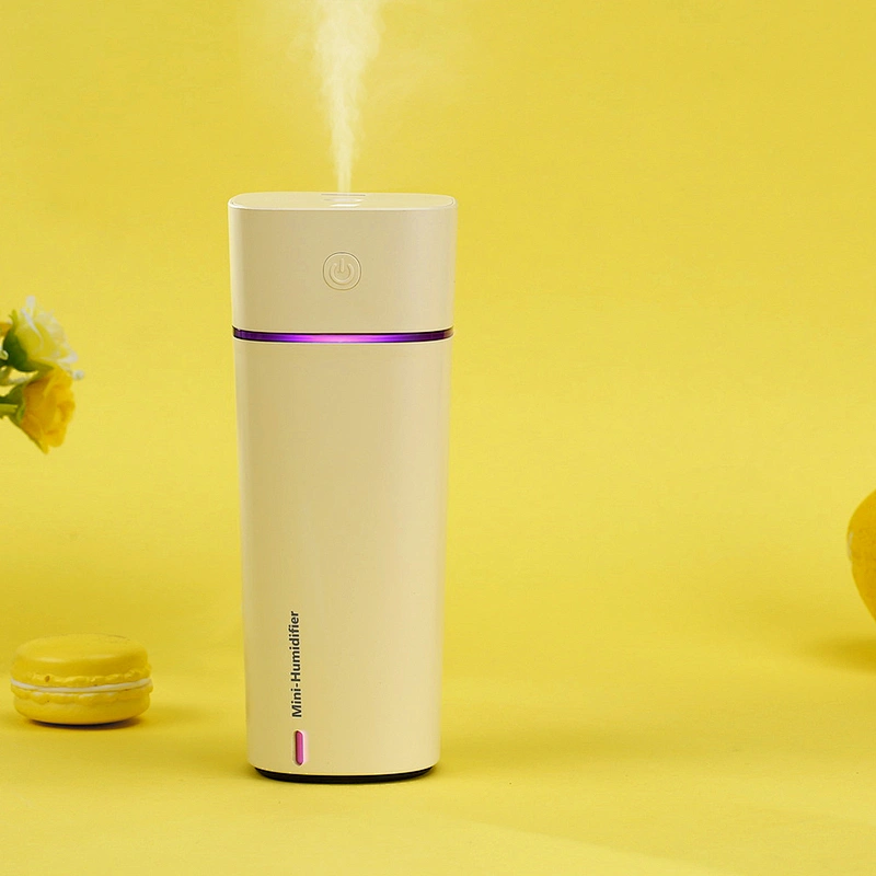 2020 NEW  Air  Misting humidifier  LED lamp usb fan home 240ml Portable mini air humidifier