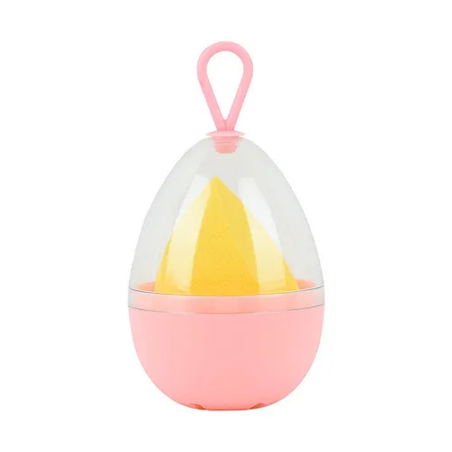 High quality Promotional Gifts makeup sponge custom logo  popular string egg box storage  beauty makeup sponge