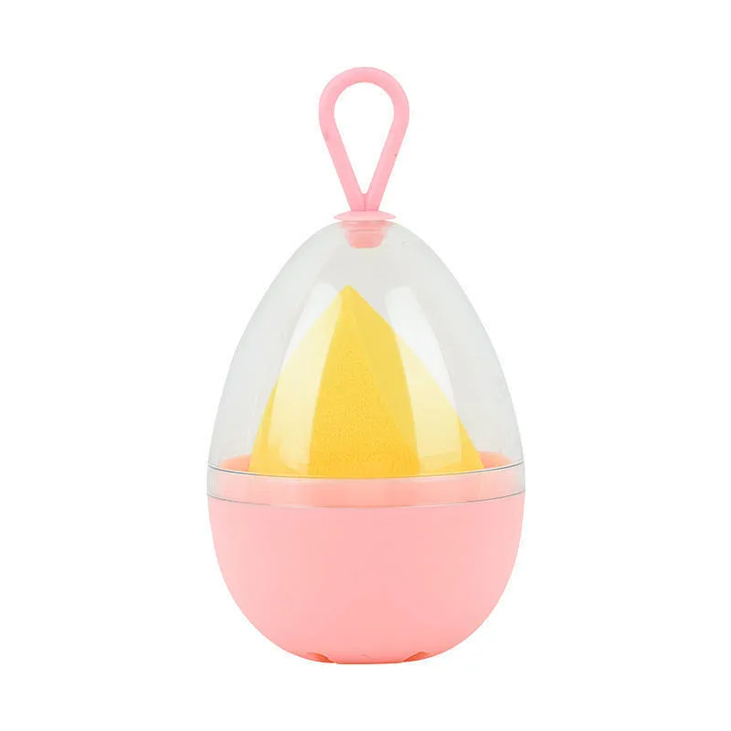 High quality Promotional Gifts makeup sponge custom logo  popular string egg box storage  beauty makeup sponge